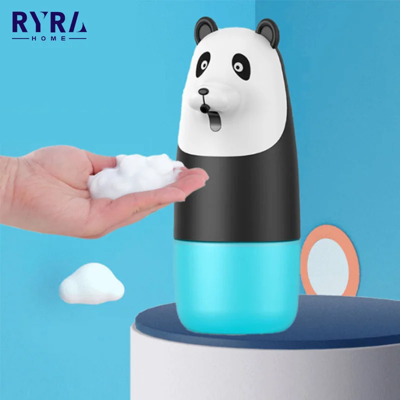 Automatic Foam Soap Dispenser Panda Cartoon Induction Liquid Hand Washing Machine USB Charge Intelligent Foam Hand Wash 280ml
Automatic Foam Soap Dispenser Panda Cartoon Induction Liquid Hand Washing Machine USB Charge Intelligent Foam Hand Wash 280ml