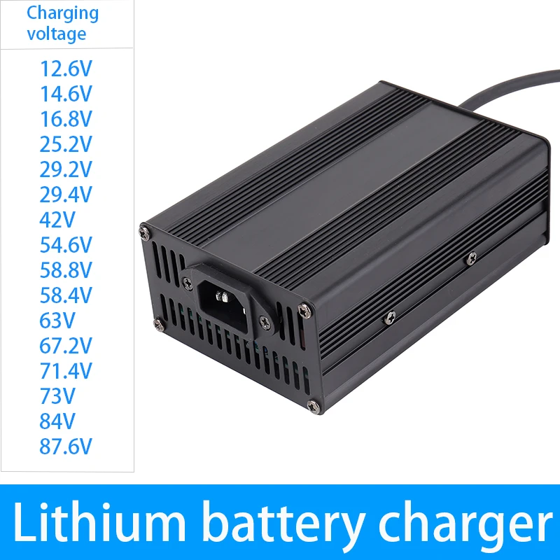 

300W 100-240VAC Small Volume Lithium Battery Fast Charger Charging Current 23A 20A 17A 11A 10A 7A 5.4A 5A 4.7A 4.4A 4.2A