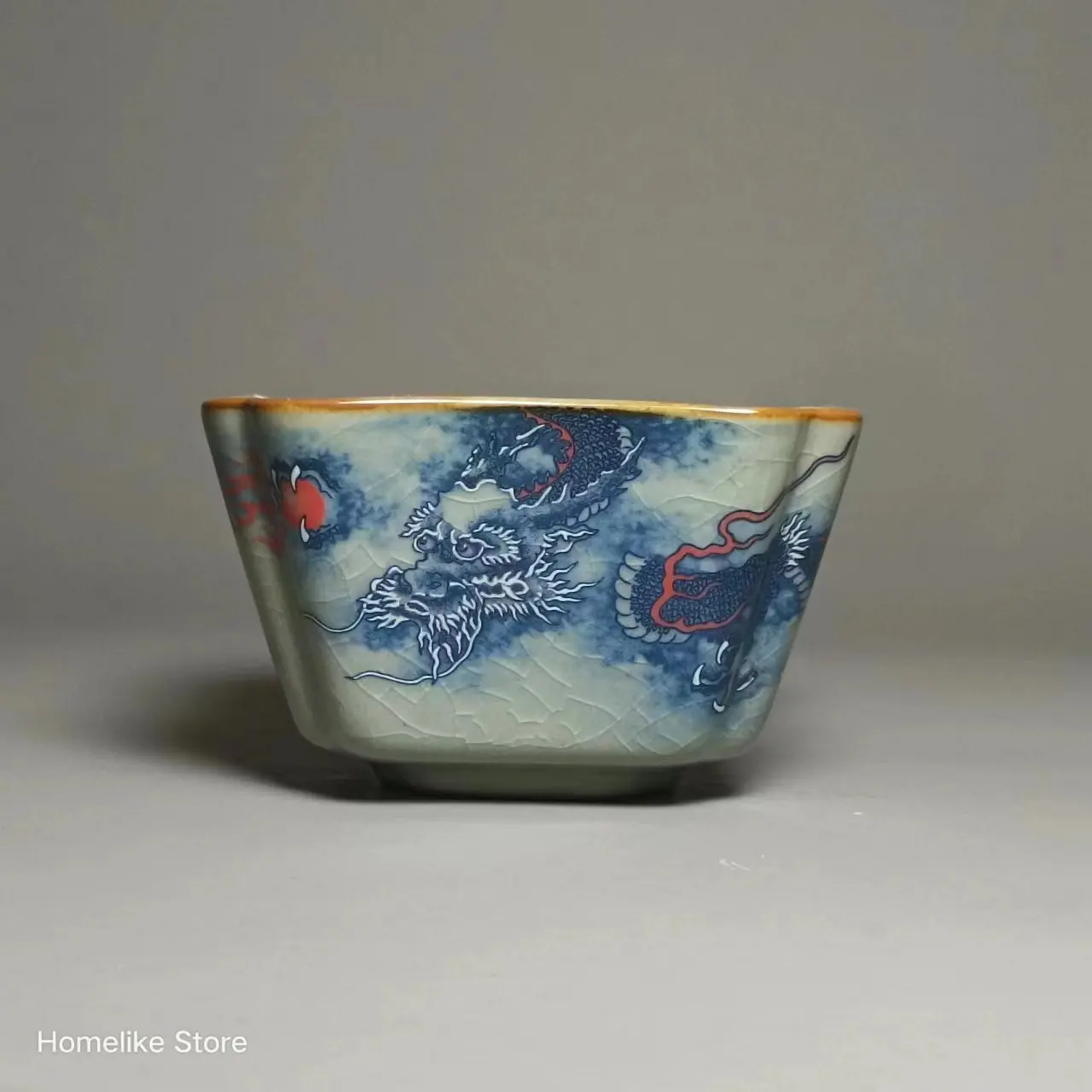 

Старинная глиняная чашка Jing De Zhen, чашки с драконом, набор чайных чашек, чашка для чайной церемонии, кофейные кружки, речная чашка дзен