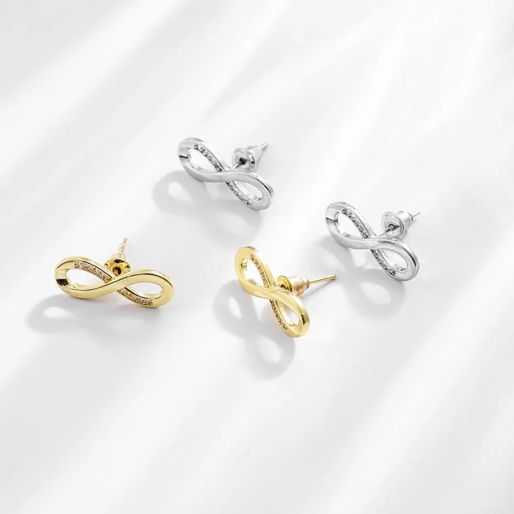 Модные циркониевые серьги Infinity, геометрические серьги-гвоздики с 8 заушками для женщин, бижутерия для свадебной вечеринки, аниме серьги 2021
Модные циркониевые серьги Infinity, геометрические серьги-гвоздики с 8 заушками для женщин, бижутерия для свадебной вечеринки, аниме серьги 2021
