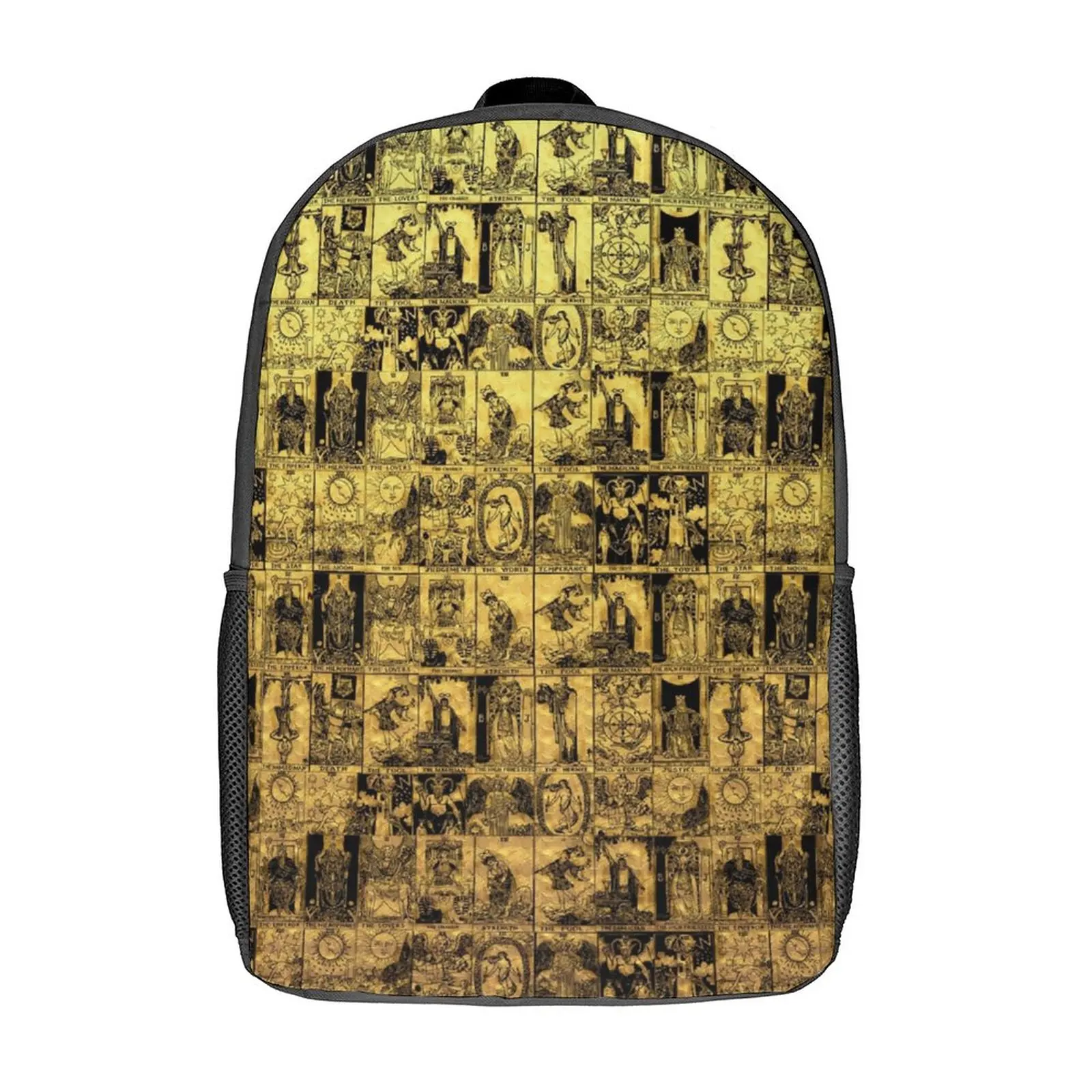 Золотой и черный таро рюкзак мужской основной Arcana принт дышащие рюкзаки полиэстер современные сумки колледж высокое качество рюкзак 
Золотой и черный таро рюкзак мужской основной Arcana принт дышащие рюкзаки полиэстер современные сумки колледж высокое качество рюкзак