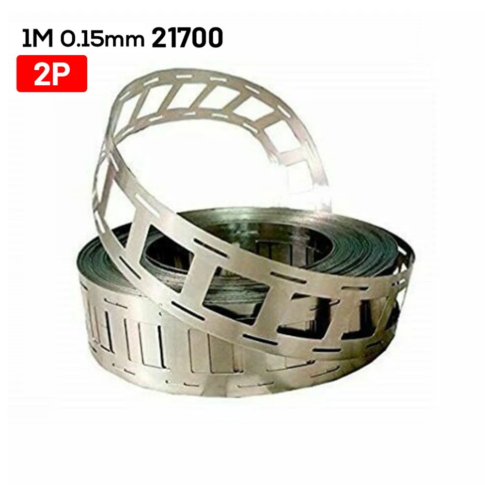 1M 2P/3P/4P 0.15MM 21700 Battery Pack Nickel-plated Steel Strip 21.5/22.5/23 Pitch Nickel Belt For Lithium Batteries Power Tools
1M 2P/3P/4P 0.15MM 21700 Battery Pack Nickel-plated Steel Strip 21.5/22.5/23 Pitch Nickel Belt For Lithium Batteries Power Tools