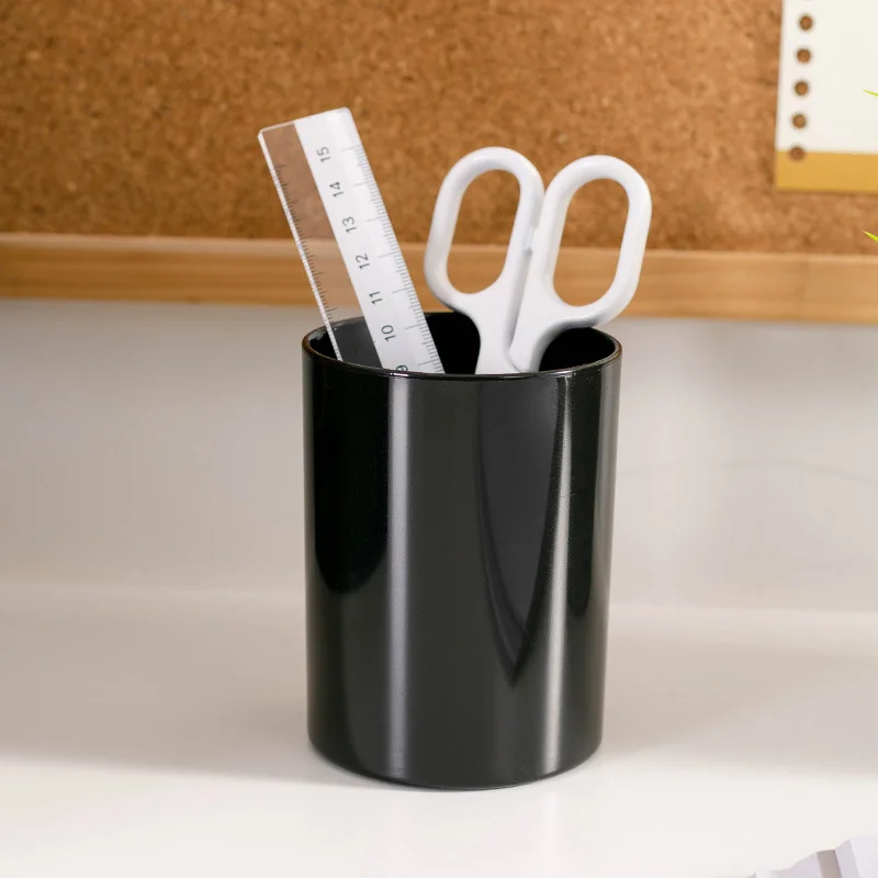 Simple Table Pen Holder DIY Round Frosted Plastic Office Desktop Storage Boxes Stand for Pens Pencils Stationery Study Organizer
Simple Table Pen Holder DIY Round Frosted Plastic Office Desktop Storage Boxes Stand for Pens Pencils Stationery Study Organizer
