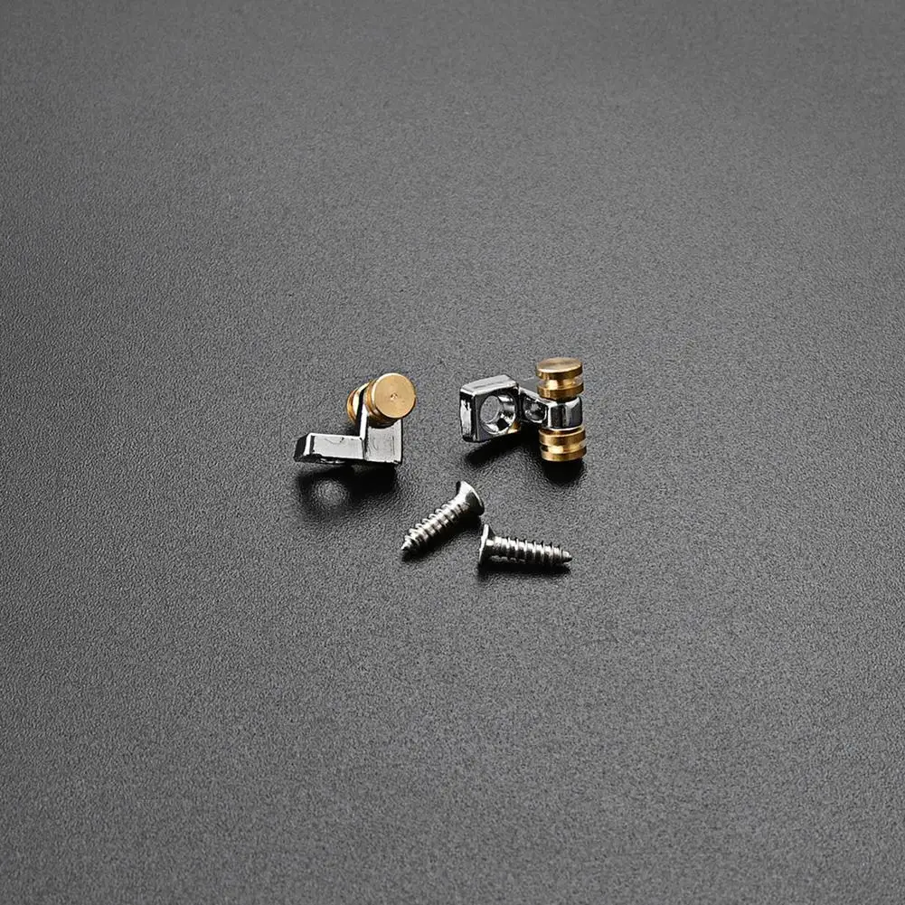 NEW 2pcs Electric Guitar Roller String Trees Retainer Bass String Guides With Screws Musical Instrument Accessories
NEW 2pcs Electric Guitar Roller String Trees Retainer Bass String Guides With Screws Musical Instrument Accessories