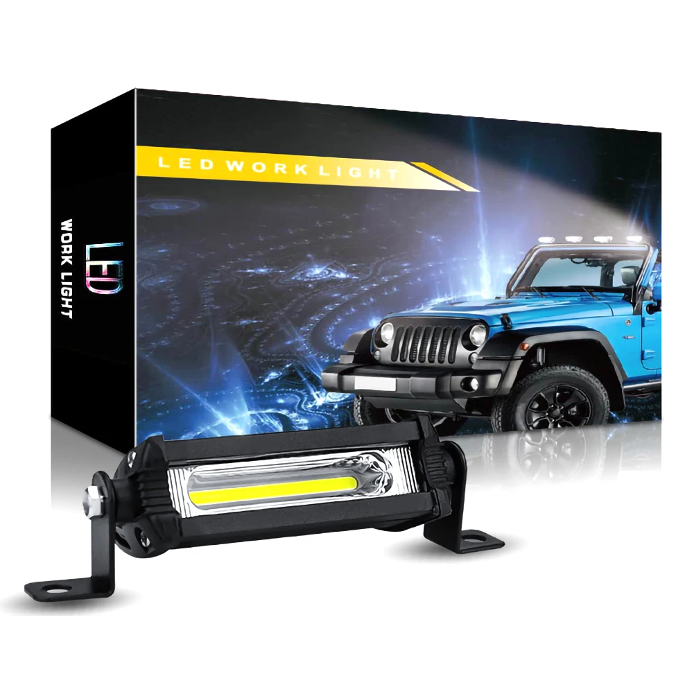 18W 12V/24V COB Work Light Bulb Spot Beam Bar Car SUV Off Road Driving Fog Lamp 6000K White LED Work Light Spotlight Lamp
18W 12V/24V COB Work Light Bulb Spot Beam Bar Car SUV Off Road Driving Fog Lamp 6000K White LED Work Light Spotlight Lamp