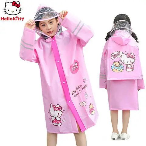 New Kawaii Sanrio Hello Kitty Transparent Raincoat Children Cartoon Animation Eva Reflective Strip Thickened Kids Tour Raincoat
New Kawaii Sanrio Hello Kitty Transparent Raincoat Children Cartoon Animation Eva Reflective Strip Thickened Kids Tour Raincoat