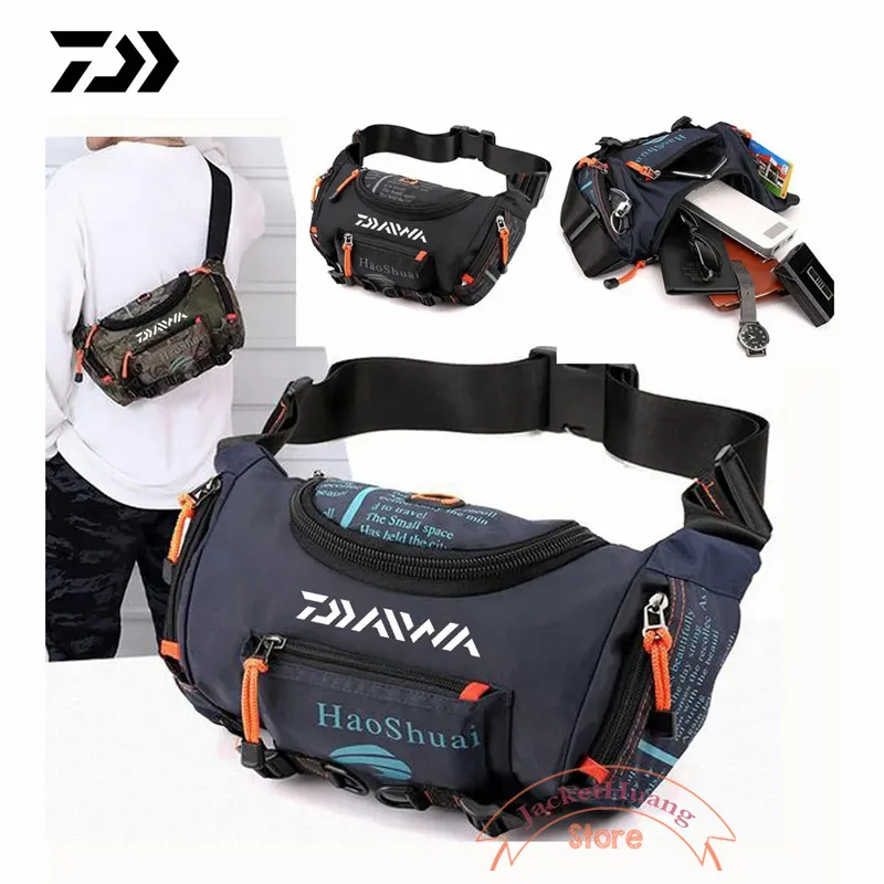 Daiwa Multifunctional Fishing Bag Men's Waist Packs Travel Bag Passport Wallet Zipper Outdoor Fishing Camouflage Pack
Daiwa Multifunctional Fishing Bag Men's Waist Packs Travel Bag Passport Wallet Zipper Outdoor Fishing Camouflage Pack