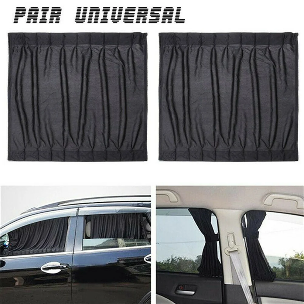 2Pcs Universal Car Sun Shade Curtain Side Window Curtain Adjustable Sunshade UV Protection Aluminum Alloy Track Type
2Pcs Universal Car Sun Shade Curtain Side Window Curtain Adjustable Sunshade UV Protection Aluminum Alloy Track Type