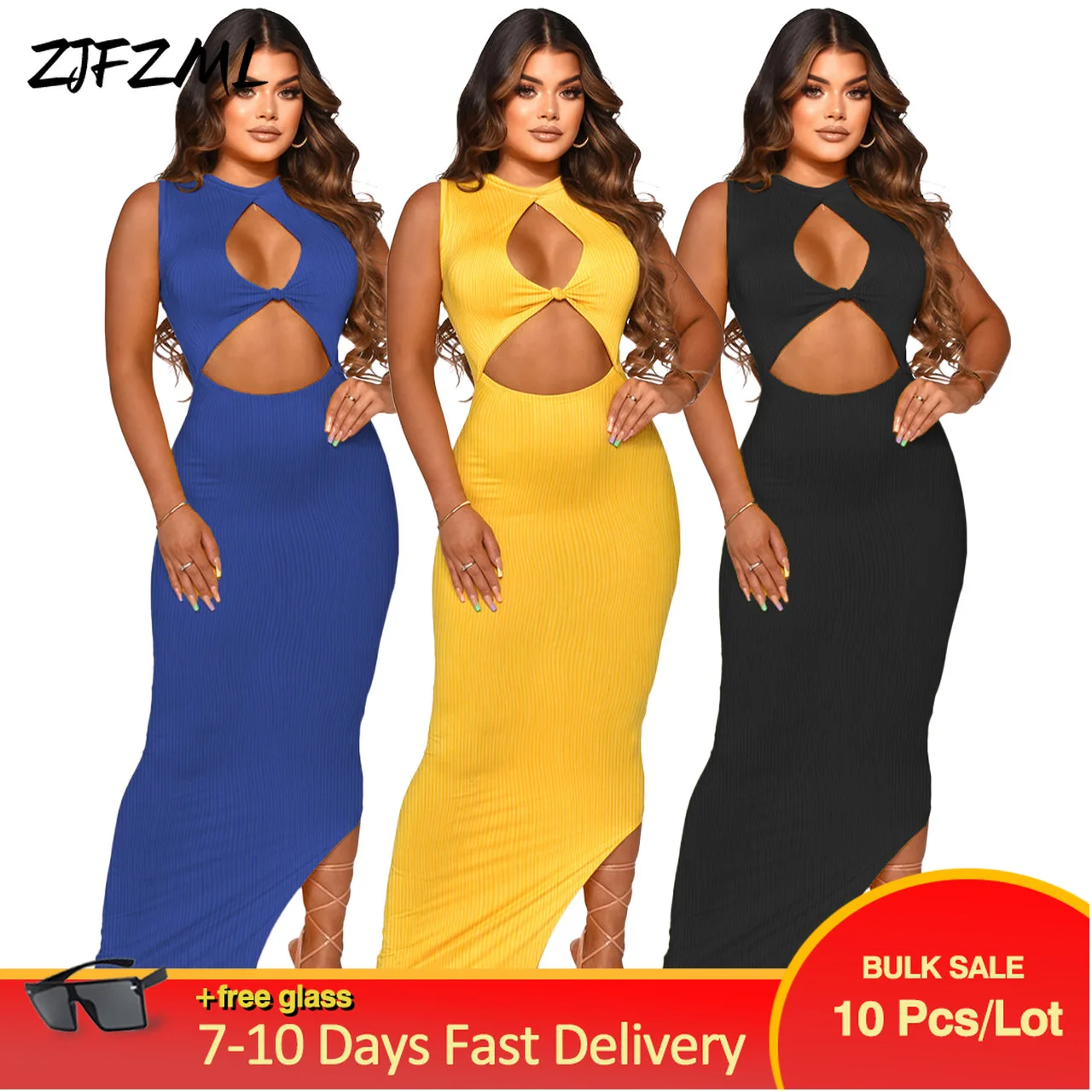 Bulk Items Wholesale Lots Gorgeous Festival Fitness Dress for Women Crew Neck Sleeveless Hollow Out Asymmetric Hem Party Dress
Bulk Items Wholesale Lots Gorgeous Festival Fitness Dress for Women Crew Neck Sleeveless Hollow Out Asymmetric Hem Party Dress