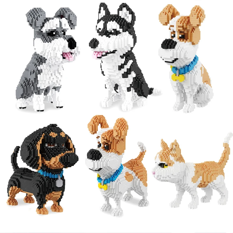 Конструктор «такса», «Хаски», «Хаски»
Конструктор «такса», «Хаски», «Хаски»