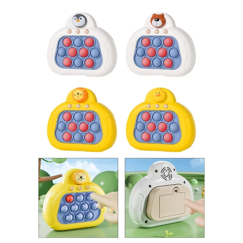 Finger Press Handheld Game Console Toy Novelty WhackaMole Sensory Gamepad Toy Kids Fine Motor Skill Toy Electronic Gift
Finger Press Handheld Game Console Toy Novelty WhackaMole Sensory Gamepad Toy Kids Fine Motor Skill Toy Electronic Gift