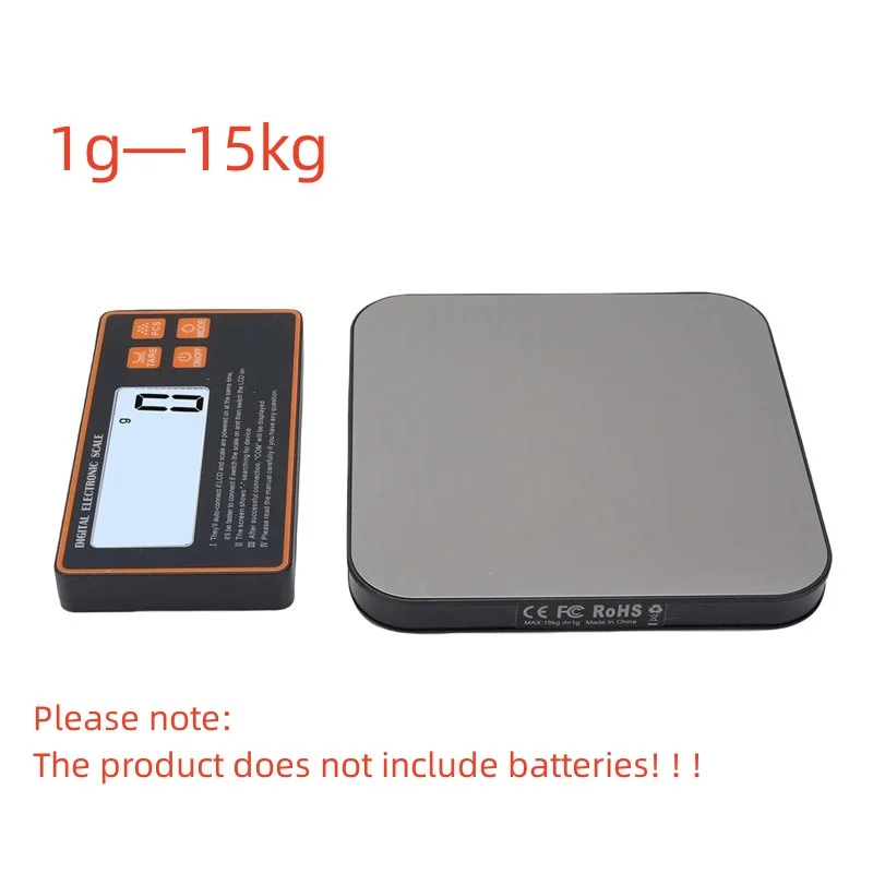 Цифровые кухонные весы из нержавеющей стали 15 кг
Цифровые кухонные весы из нержавеющей стали 15 кг