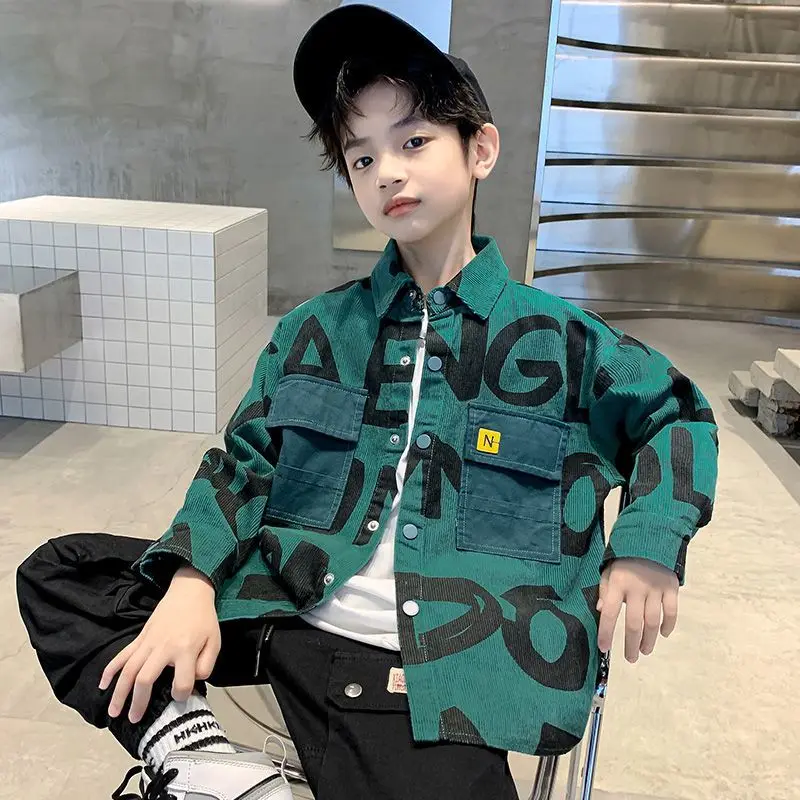 2023 New Spring Children shirts New Fashion Letter color 100% Cotton Good quality Satin Boys shirts Clothing kids shirts Tops
2023 New Spring Children shirts New Fashion Letter color 100% Cotton Good quality Satin Boys shirts Clothing kids shirts Tops