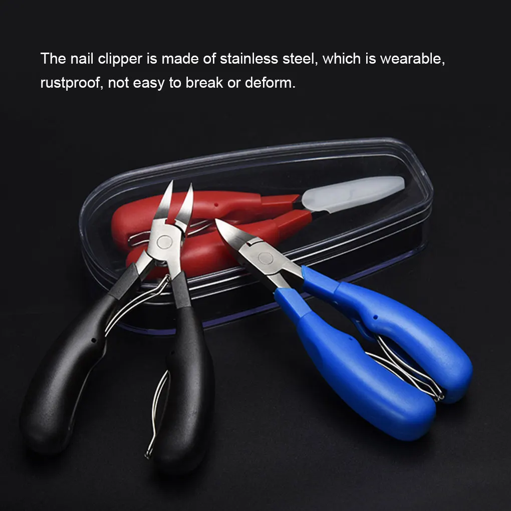 1Pc Toe Nail Clippers Nail Correction Thick Nails Ingrown Toenails Nippers Cutters Dead Skin Dirt Remover Pedicure Care Tool
1Pc Toe Nail Clippers Nail Correction Thick Nails Ingrown Toenails Nippers Cutters Dead Skin Dirt Remover Pedicure Care Tool