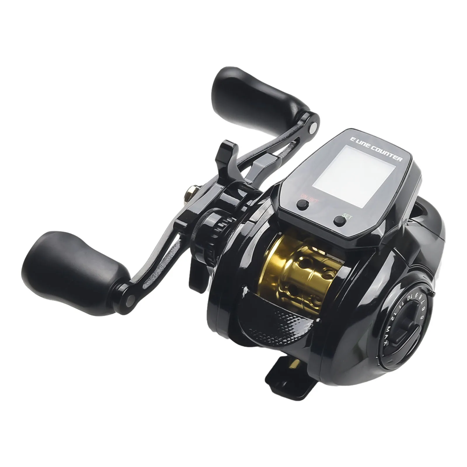 Reel Fishing Reel Baitcasting Reel Bite Alarm Black Depth Position Gear Ratio Rechargeable Battery Aluminum Alloy
Reel Fishing Reel Baitcasting Reel Bite Alarm Black Depth Position Gear Ratio Rechargeable Battery Aluminum Alloy
