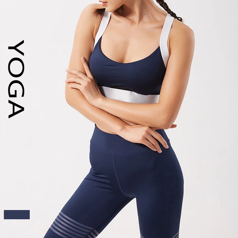 With Logo New Fashion Fitness Bra Sports Leggings 2 Piece Seamless Yoga Set Gym Training Breathable Stretch SportWear for Women
With Logo New Fashion Fitness Bra Sports Leggings 2 Piece Seamless Yoga Set Gym Training Breathable Stretch SportWear for Women