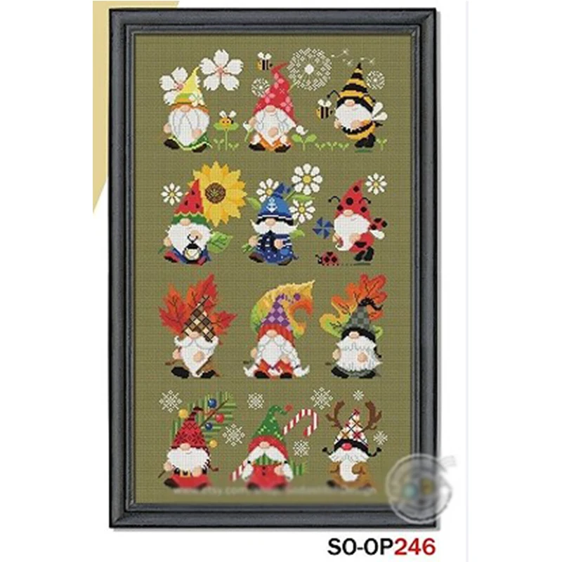 OP246 Cross Stitch Kits Cross-stitch Kit embroidery Threads for embroidery Set Christmas Crafts for adults Embroidery needles
OP246 Cross Stitch Kits Cross-stitch Kit embroidery Threads for embroidery Set Christmas Crafts for adults Embroidery needles