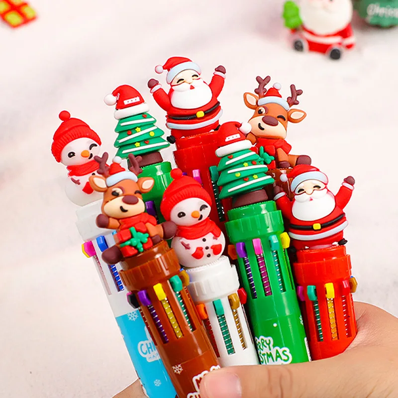 20pcs Cute Christmas Ballpoint Pen Kawaii Cartoon Santa Claus Gel Pens For Writing School Supplies Office Accessories
20pcs Cute Christmas Ballpoint Pen Kawaii Cartoon Santa Claus Gel Pens For Writing School Supplies Office Accessories