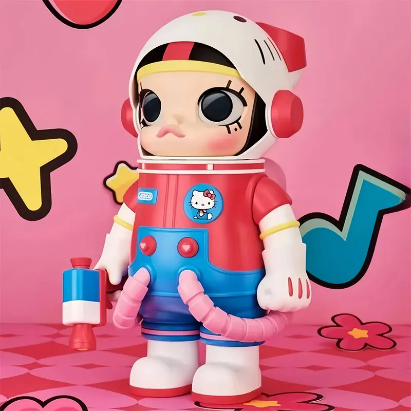 Подлинная фигурка Sanrio Family Mega Space Molly 400% серии Kuromi Hello Kitty милая аниме коллекция