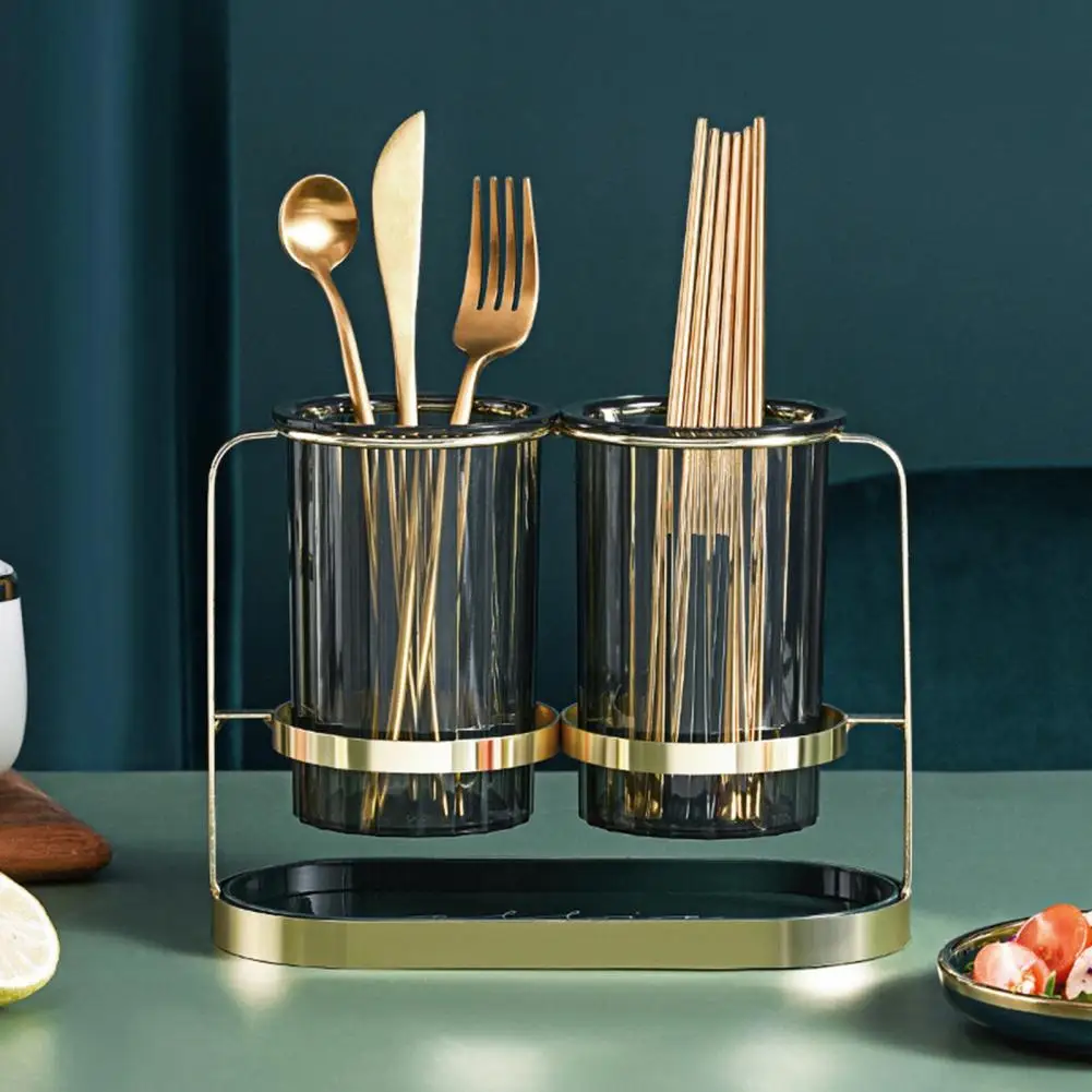 Reusable European Style Wide Application Double Barrel Translucent Chopstick Rack Chopstick Holder for Canteen
Reusable European Style Wide Application Double Barrel Translucent Chopstick Rack Chopstick Holder for Canteen
