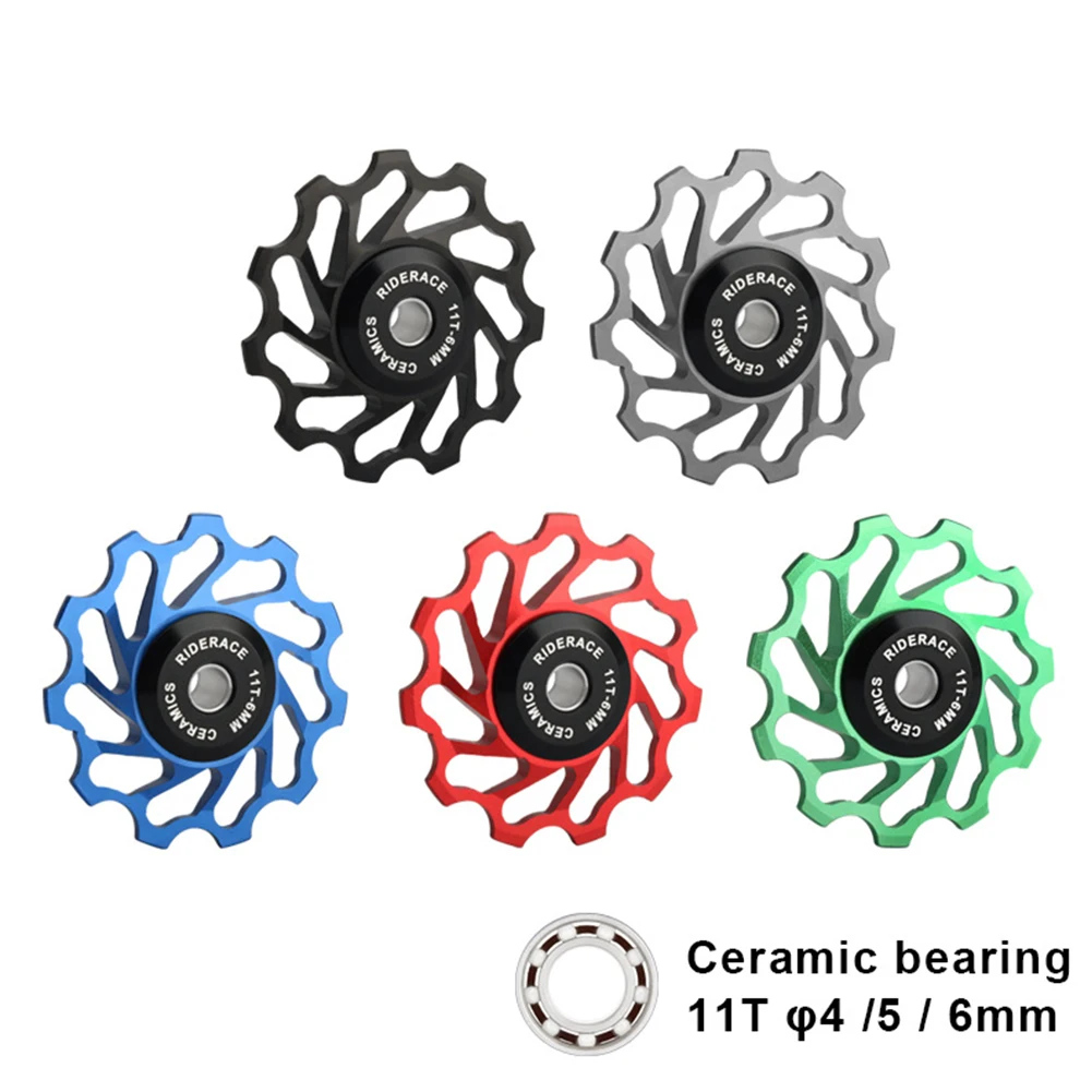 11T Road Bike Ceramic Pulley Rear Derailleur Aluminum Alloy MTB Ceramic Bearing Jockey Wheel For 8/9/10/11 Speed Rear Derailleur
11T Road Bike Ceramic Pulley Rear Derailleur Aluminum Alloy MTB Ceramic Bearing Jockey Wheel For 8/9/10/11 Speed Rear Derailleur
