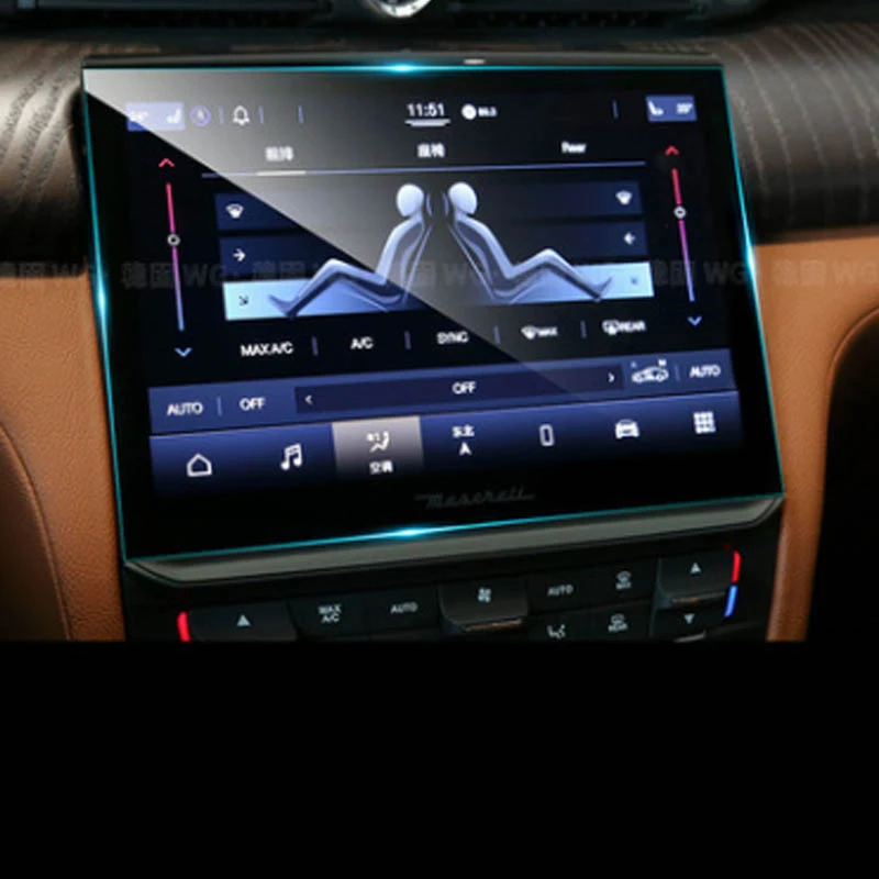Glass Tempered Film for Maserati Ghibli Car Interior Center Console Navigator Multimedia Touch Screen Protective Film Accessory 
Glass Tempered Film for Maserati Ghibli Car Interior Center Console Navigator Multimedia Touch Screen Protective Film Accessory