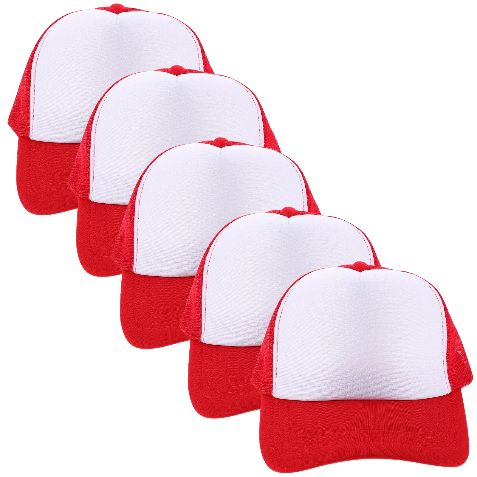 5 Pcs Summer Hat Mesh Baseball Blank Mens Heat Transfer Hats Outdoor Bulk DIY Letter Sublimation
5 Pcs Summer Hat Mesh Baseball Blank Mens Heat Transfer Hats Outdoor Bulk DIY Letter Sublimation
