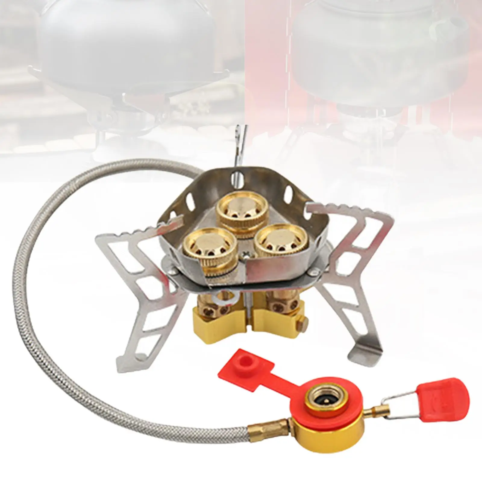 Folding Camping Gas Stove Adjustable Non Slip Cooker Gear Stable Stove Burner for Travel Fishing Outdoor Backpacking Picnic
Folding Camping Gas Stove Adjustable Non Slip Cooker Gear Stable Stove Burner for Travel Fishing Outdoor Backpacking Picnic