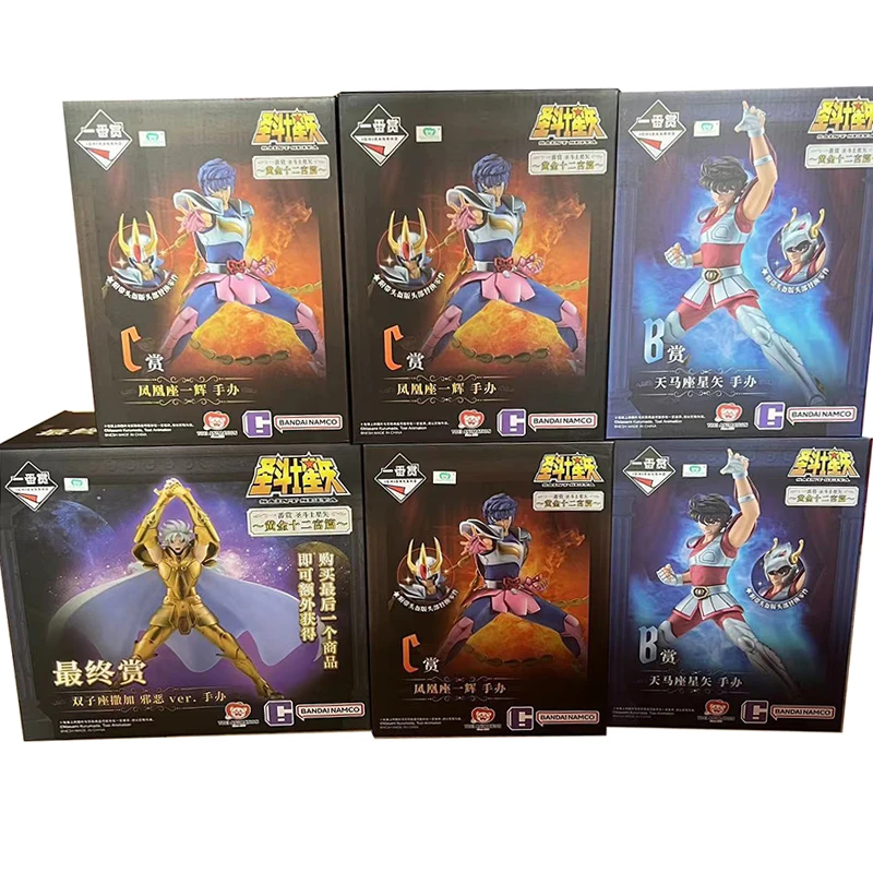 Оригинальная фигурка аниме Bntsh Ichiban Kuji Saint Seiya Gemini Сага Seiya Poenix Ikki Ver. Модель экшн-фигурок из ПВХ
Оригинальная фигурка аниме Bntsh Ichiban Kuji Saint Seiya Gemini Сага Seiya Poenix Ikki Ver. Модель экшн-фигурок из ПВХ