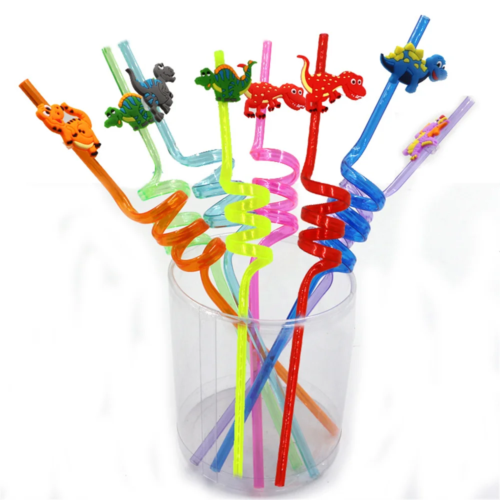 5pcs Animal Cute Dinasour Plastic Straws Kids Dinosaur Theme Birthday Baby Shower Party Table Decorations Supplies Gift Favors
5pcs Animal Cute Dinasour Plastic Straws Kids Dinosaur Theme Birthday Baby Shower Party Table Decorations Supplies Gift Favors