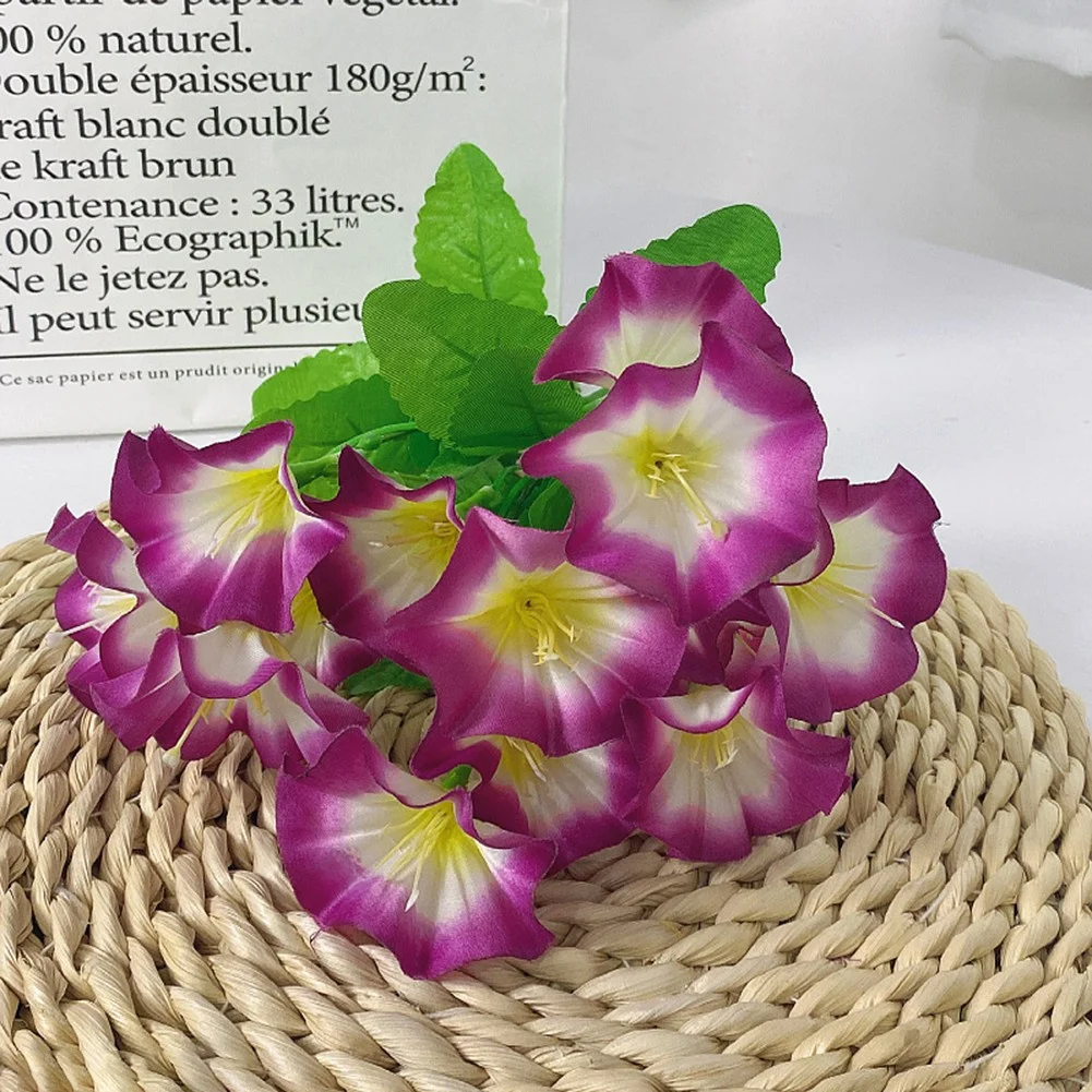 Silk Cloth Morning Glory Imitation Flower Vine Artificial Wedding Garden Decor Fake Plant Vibrantly Color Flower Home Decor
Silk Cloth Morning Glory Imitation Flower Vine Artificial Wedding Garden Decor Fake Plant Vibrantly Color Flower Home Decor