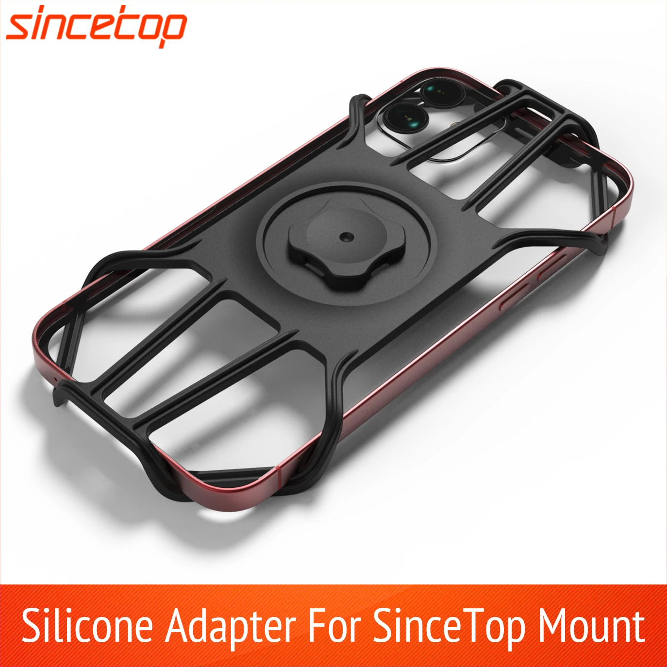 

Universal Silicone Adapter For SinceTop Quick Mount Phone Holder For Air-vent/Car/Bike/Belt Clip/Wall/Armband/Wristband Mount