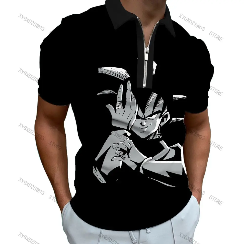 Free Shipping Summer Mens Polo Shirts Luxury Man Dragon Ball Shirt Branded Men's Clothing High Quality Designer Clothes Goku Top
Free Shipping Summer Mens Polo Shirts Luxury Man Dragon Ball Shirt Branded Men's Clothing High Quality Designer Clothes Goku Top