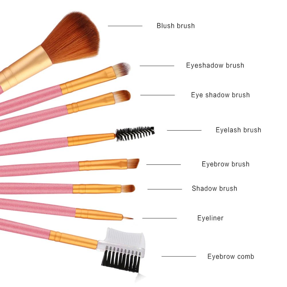 8Pcs Cute Makeup Brushes Set for Cosmetic Soft Beauty Foundation Blush Powder Eyeshadow Concealer Blending Makeup Brush Tool
8Pcs Cute Makeup Brushes Set for Cosmetic Soft Beauty Foundation Blush Powder Eyeshadow Concealer Blending Makeup Brush Tool