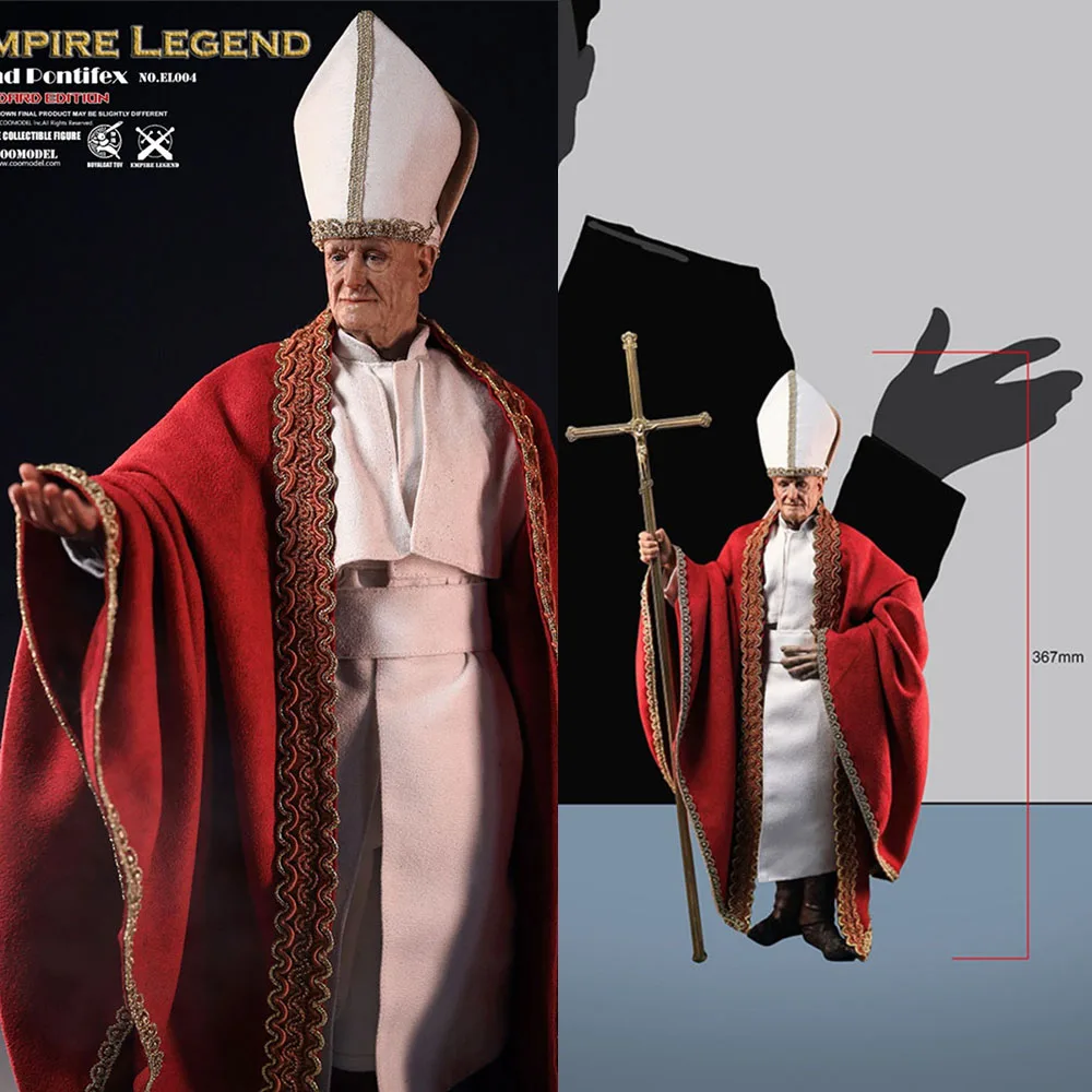 COOMODEL EL004 1/6 Scale Collectible EMPIRE LEGEND HOLY WAR PRIEST Jihad Dontifex Full Set Action Figure Model for Fans
COOMODEL EL004 1/6 Scale Collectible EMPIRE LEGEND HOLY WAR PRIEST Jihad Dontifex Full Set Action Figure Model for Fans