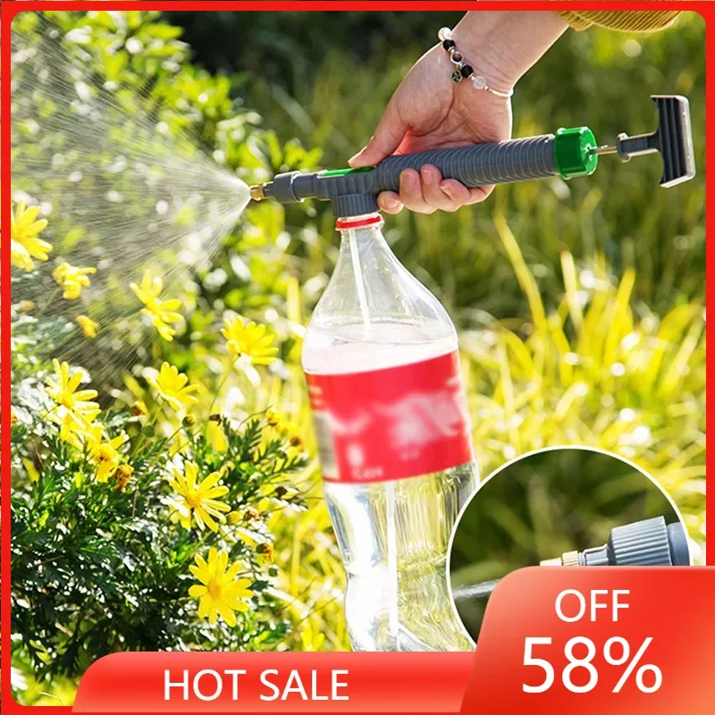 High Pressure Air Manual Sprayer Adjustable Drink Bottle Spray Garden Watering Tool Supplies Accessories Garden Tool
High Pressure Air Manual Sprayer Adjustable Drink Bottle Spray Garden Watering Tool Supplies Accessories Garden Tool