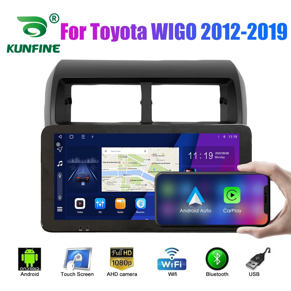 Автомобильный радиоприемник 10,33 дюйма для Toyota WIGO 2012-2019 2Din Android Восьмиядерный автомобильный стерео DVD GPS навигатор плеер QLED экран Carplay
Автомобильный радиоприемник 10,33 дюйма для Toyota WIGO 2012-2019 2Din Android Восьмиядерный автомобильный стерео DVD GPS навигатор плеер QLED экран Carplay