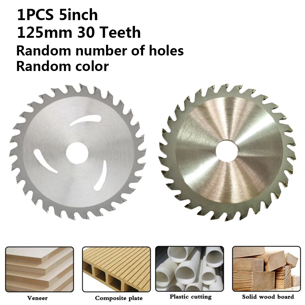 5" 125mm 30-tooth Circular Saw Blade Wood Cutting Disc For Woodworking 30Teeth 20mm Bore Cutting Disc Power Tools Accesories
5" 125mm 30-tooth Circular Saw Blade Wood Cutting Disc For Woodworking 30Teeth 20mm Bore Cutting Disc Power Tools Accesories