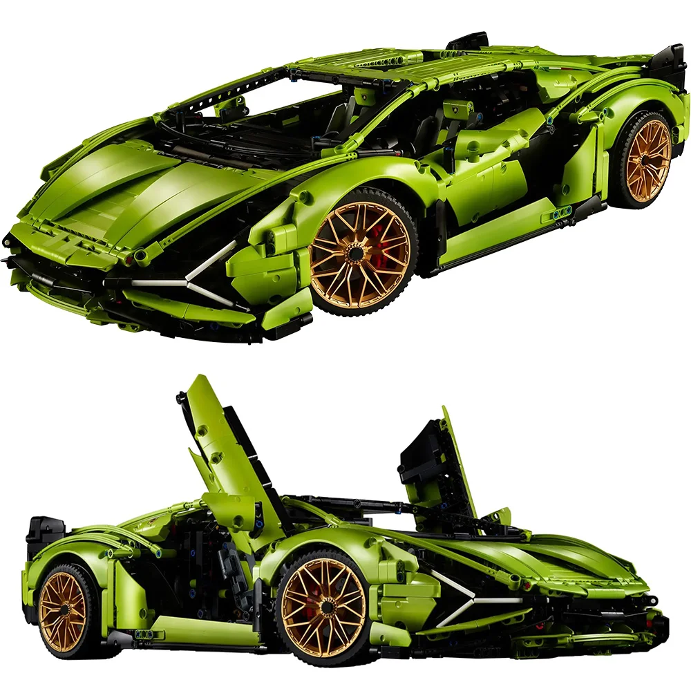 Fit 42115 Technical RC Lamborghinis Car SIAN Roadster Model FKP37 Kit Model Building Blocks Bricks Toys Children Kid Gift
Fit 42115 Technical RC Lamborghinis Car SIAN Roadster Model FKP37 Kit Model Building Blocks Bricks Toys Children Kid Gift