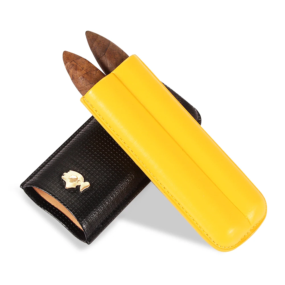 COHIBA Box Cigar Humidor Luxury Tobacco Tube Pocket New Smoking Accessories Travel Fit 2 Cigars Case Leather
COHIBA Box Cigar Humidor Luxury Tobacco Tube Pocket New Smoking Accessories Travel Fit 2 Cigars Case Leather