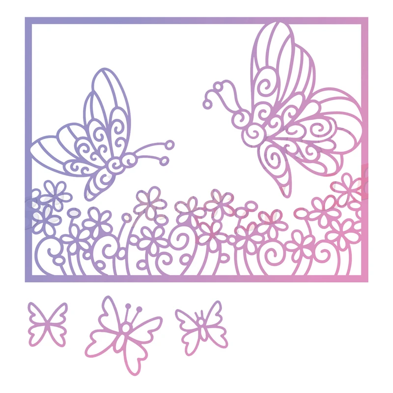 Gliding Butterflies Background 2022 New Metal Cutting Dies Scrapbooking for Paper Making Frame Card Craft Supplies No Stamps
Gliding Butterflies Background 2022 New Metal Cutting Dies Scrapbooking for Paper Making Frame Card Craft Supplies No Stamps