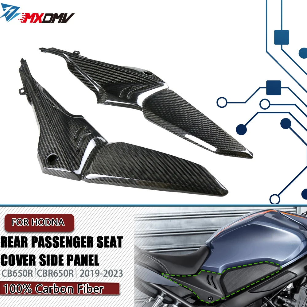 

For Honda CB650R CBR650R CB CBR 650R 2019-2023 Motorcycle Accessories Rear Passenger Seat Cover Side Panel Fairing Cowl