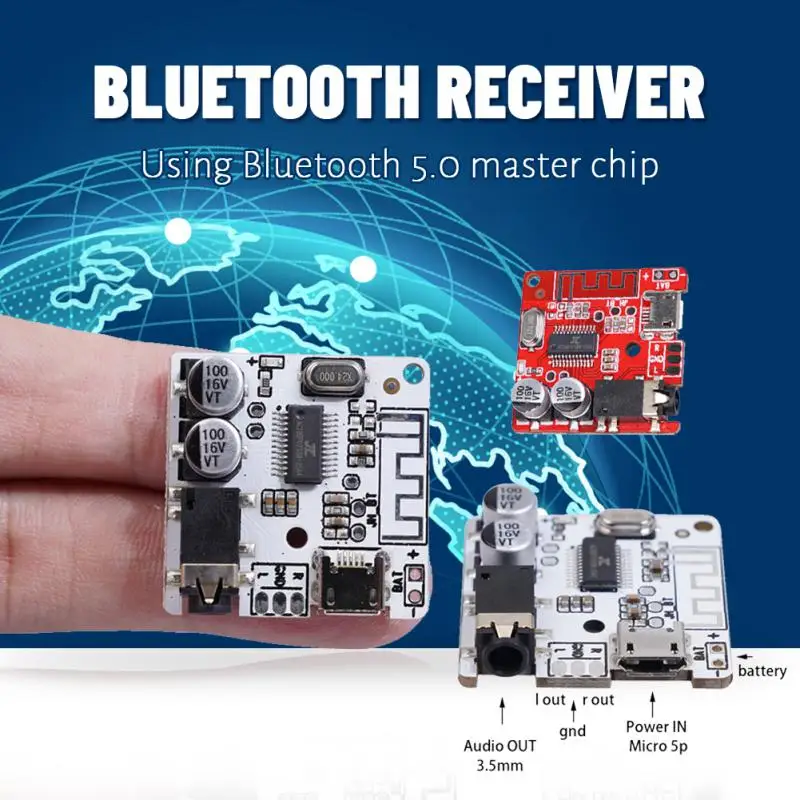 Good Sound Quality Compatible Adapter Usb Power Supply Bluetooth Receiver Long-lasting Universal Adapter Audio Device
Good Sound Quality Compatible Adapter Usb Power Supply Bluetooth Receiver Long-lasting Universal Adapter Audio Device