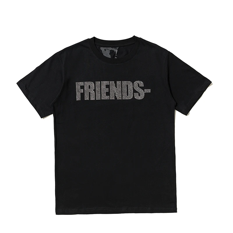 VLONE Men's / Women's Couples Casual Fashion Trend High Street Loose 100% Cotton Printed Letter V Round Neck T-Shirt 1237
VLONE Men's / Women's Couples Casual Fashion Trend High Street Loose 100% Cotton Printed Letter V Round Neck T-Shirt 1237