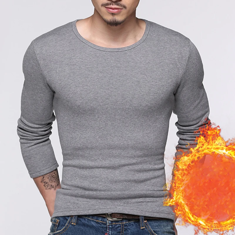 Winter New Men Keep Warm Thermal Underwear Casual Solid Color Men's Winter Thermo Undershirt Thick Thermo Long Sleeve Top Shirt
Winter New Men Keep Warm Thermal Underwear Casual Solid Color Men's Winter Thermo Undershirt Thick Thermo Long Sleeve Top Shirt