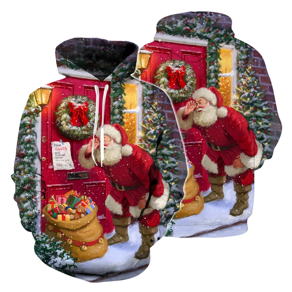 Merry Christmas Men Women Hoodies New Year Party Pattern Fashion Sweatshirts 3D Print Pullover Hoodie Harajuku Tracksuits Top X8
Merry Christmas Men Women Hoodies New Year Party Pattern Fashion Sweatshirts 3D Print Pullover Hoodie Harajuku Tracksuits Top X8