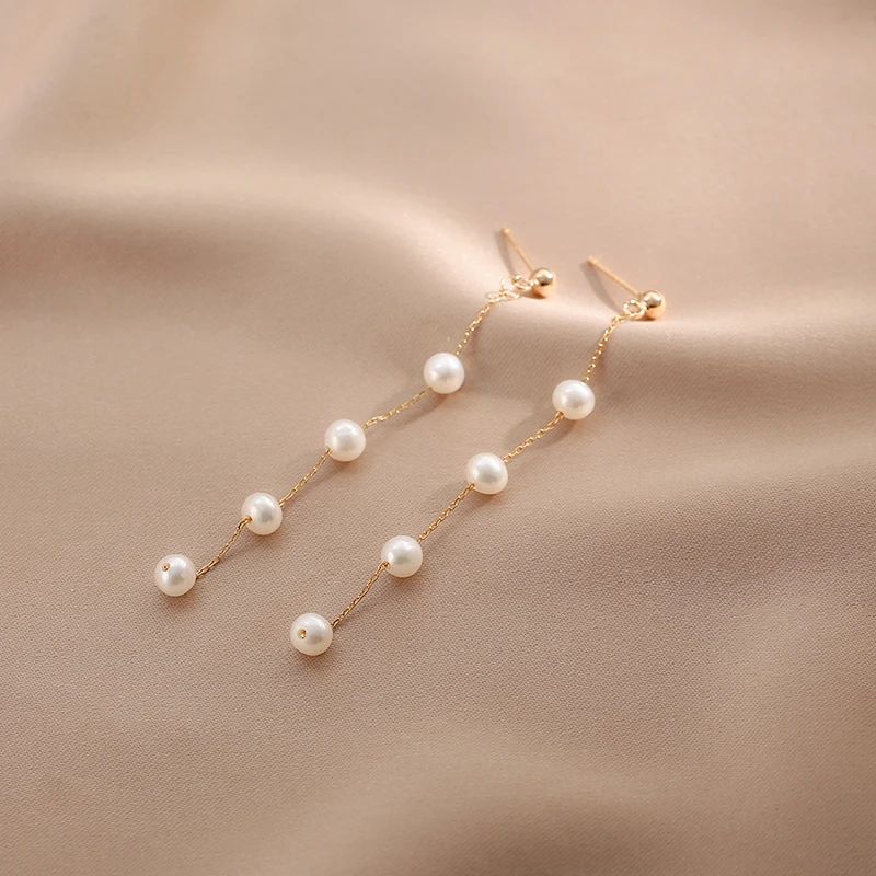 

Lii Ji реальный жемчуг фотоэлемент для женщин Свадебные ювелирные изделия серебряный 14K Заполненный золотом