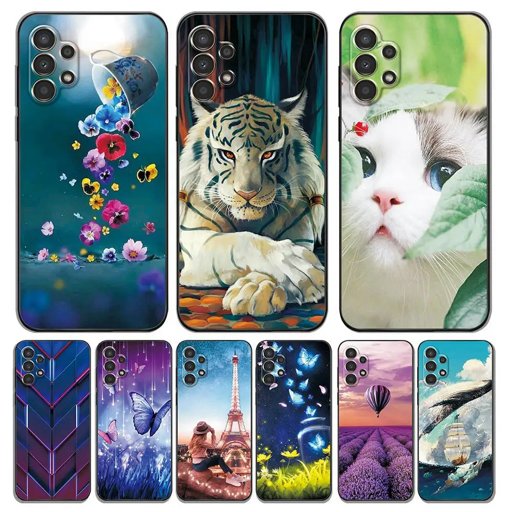 Чехол для Samsung Galaxy A13 4G, чехол для Samsung A13 4G, чехол с милыми животными, чехлы для телефонов 6,6 дюйма, Мягкая силиконовая задняя крышка, искусстве...
Чехол для Samsung Galaxy A13 4G, чехол для Samsung A13 4G, чехол с милыми животными, чехлы для телефонов 6,6 дюйма, Мягкая силиконовая задняя крышка, искусстве...