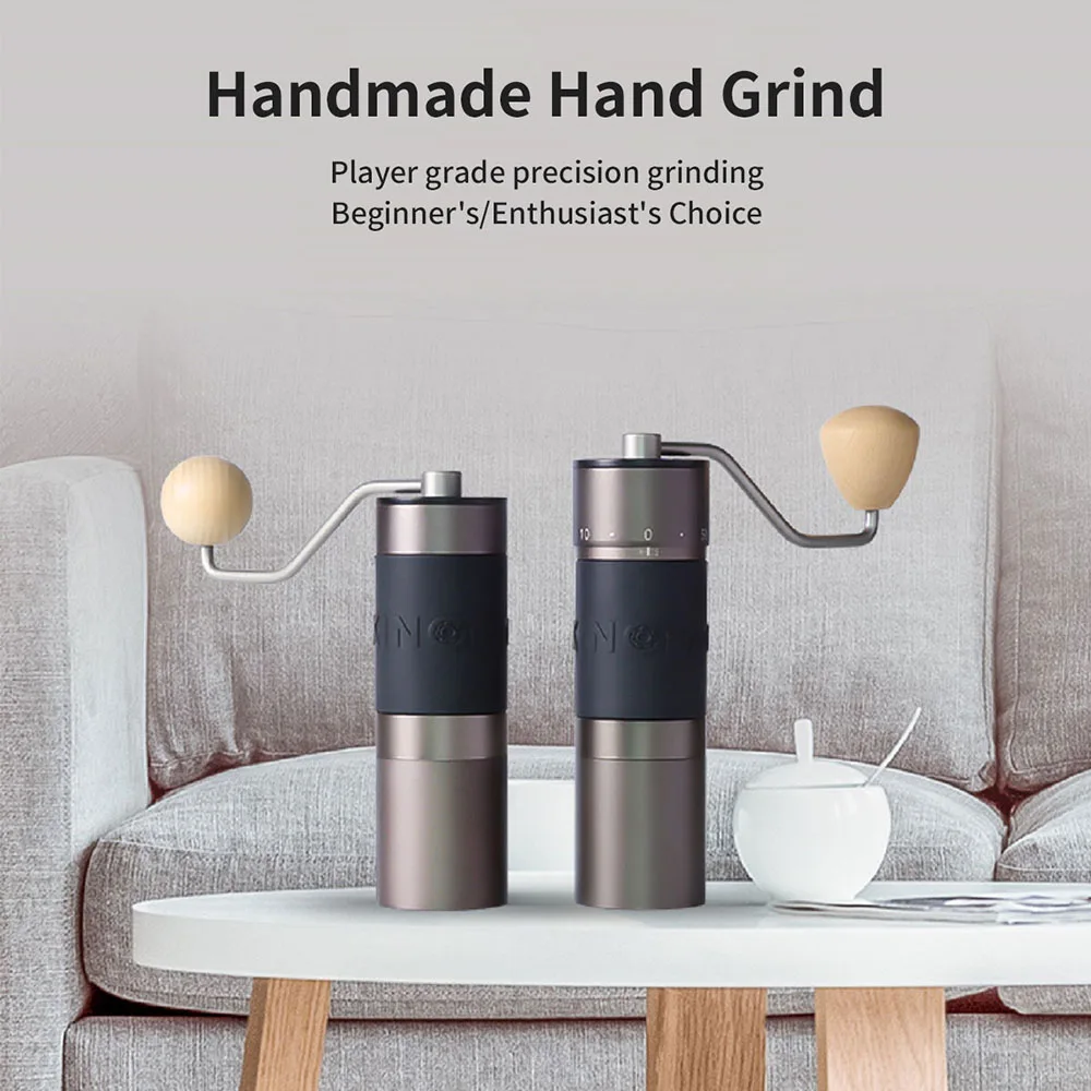 Kingrinder Aluminum Portable Coffee Grinder 48mm Conical Burr Super Manual Espresso Mill High-end Grinding Core Burr Coffee Tool
Kingrinder Aluminum Portable Coffee Grinder 48mm Conical Burr Super Manual Espresso Mill High-end Grinding Core Burr Coffee Tool