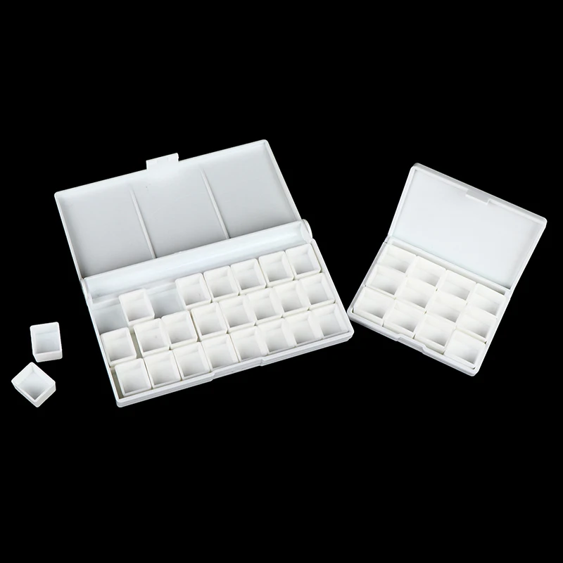 12/24Grid Watercolor Palette Empty Palette Painting Paint Tray Box for Watercolor Oil Acrylic Paints
12/24Grid Watercolor Palette Empty Palette Painting Paint Tray Box for Watercolor Oil Acrylic Paints